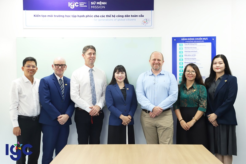 Tiếp tục phát triển cơ hội hợp tác giữa IGC Group và Trinity College (Australia)