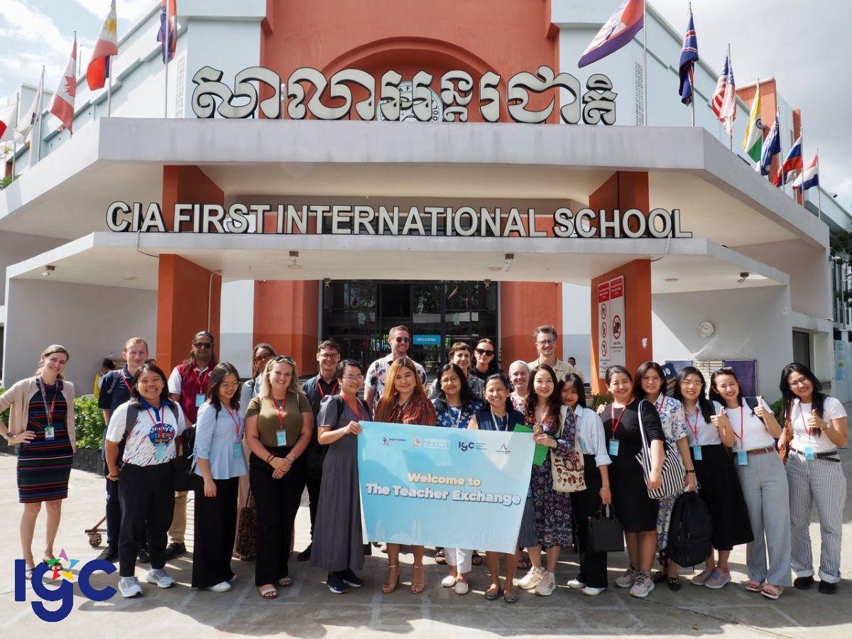 Đội ngũ CBNV-GV IGC School tham gia “Teacher Exchange Experience” tại Campuchia