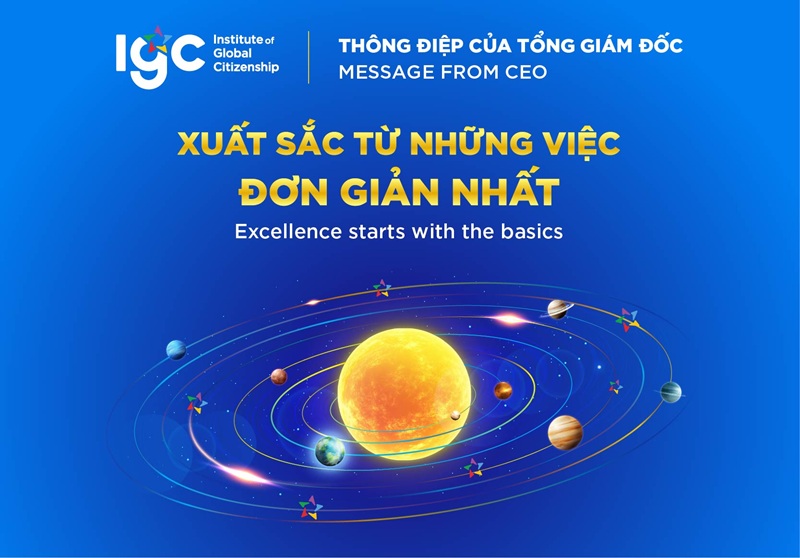 Thông điệp của Tổng Giám đốc nhân dịp đầu niên độ 2025-2026