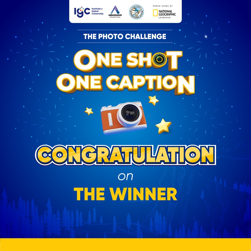 ONE SHOT ONE CAPTION – Khi tình yêu thiên nhiên trở thành sức mạnh khám phá