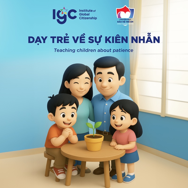 Dạy Trẻ Về Sự Kiên Nhẫn