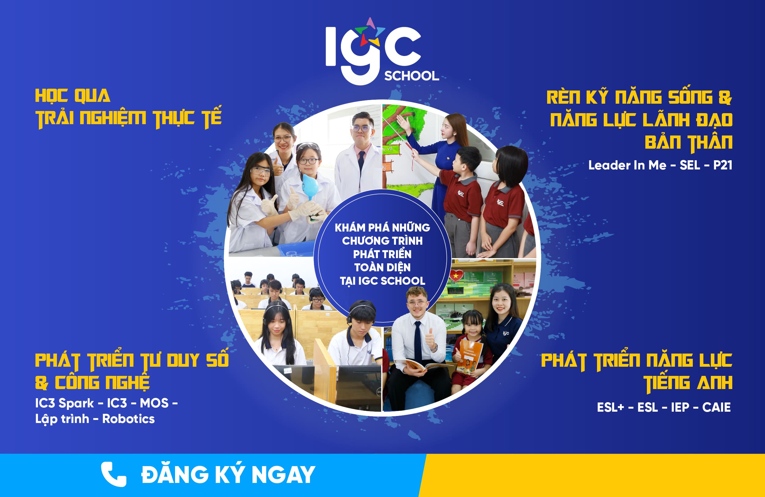 Khám phá những chương trình phát triển tại IGC School