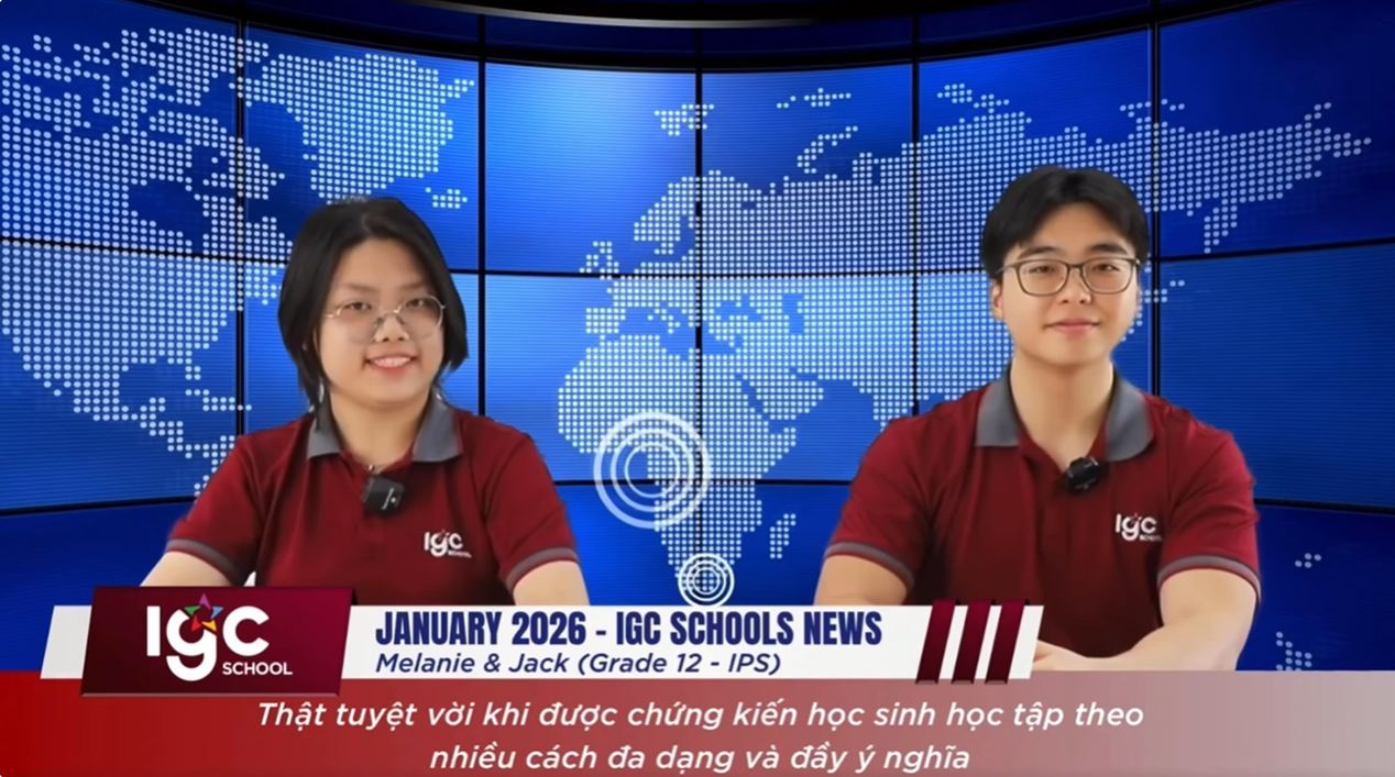 IGC School News: Nơi những câu chuyện học tập được kết nối