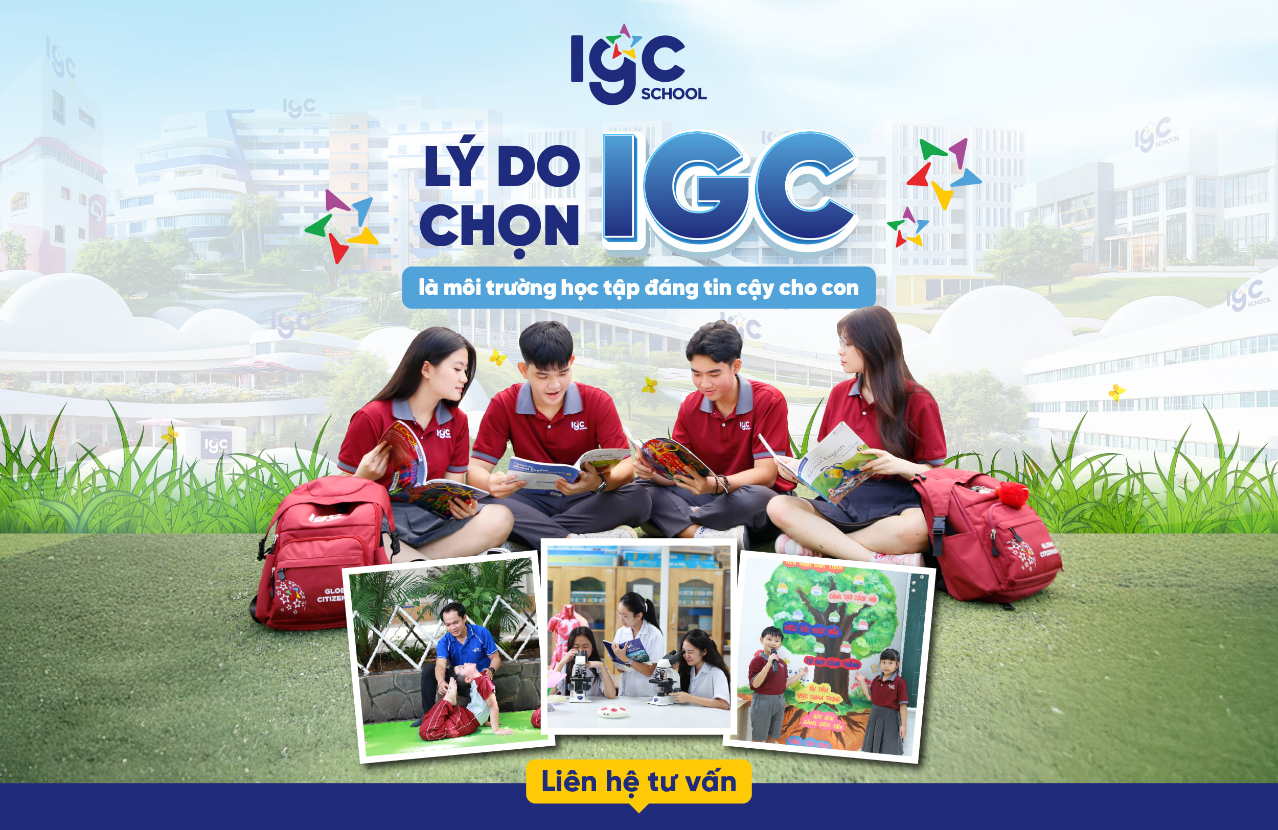 Lý do chọn IGC là môi trường học tập đáng tin cậy cho con