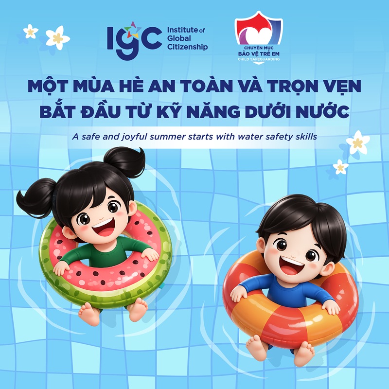 Một mùa hè an toàn và trọn vẹn bắt đầu từ kỹ năng dưới nước
