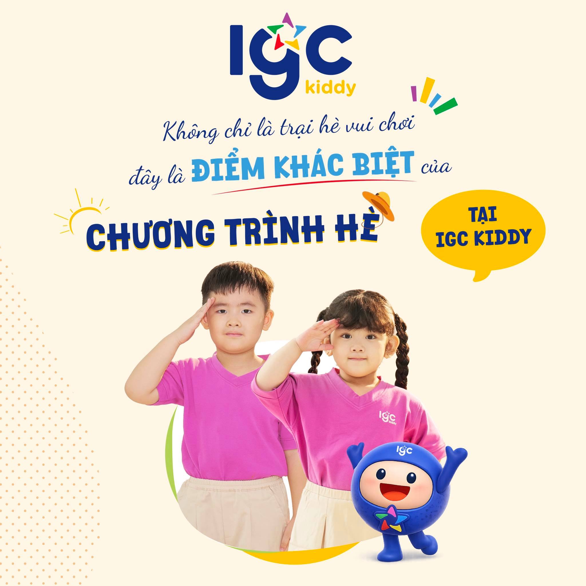 Học kỳ Chiến sĩ tí hon – Mùa hè bứt phá cùng IGC Kiddy!