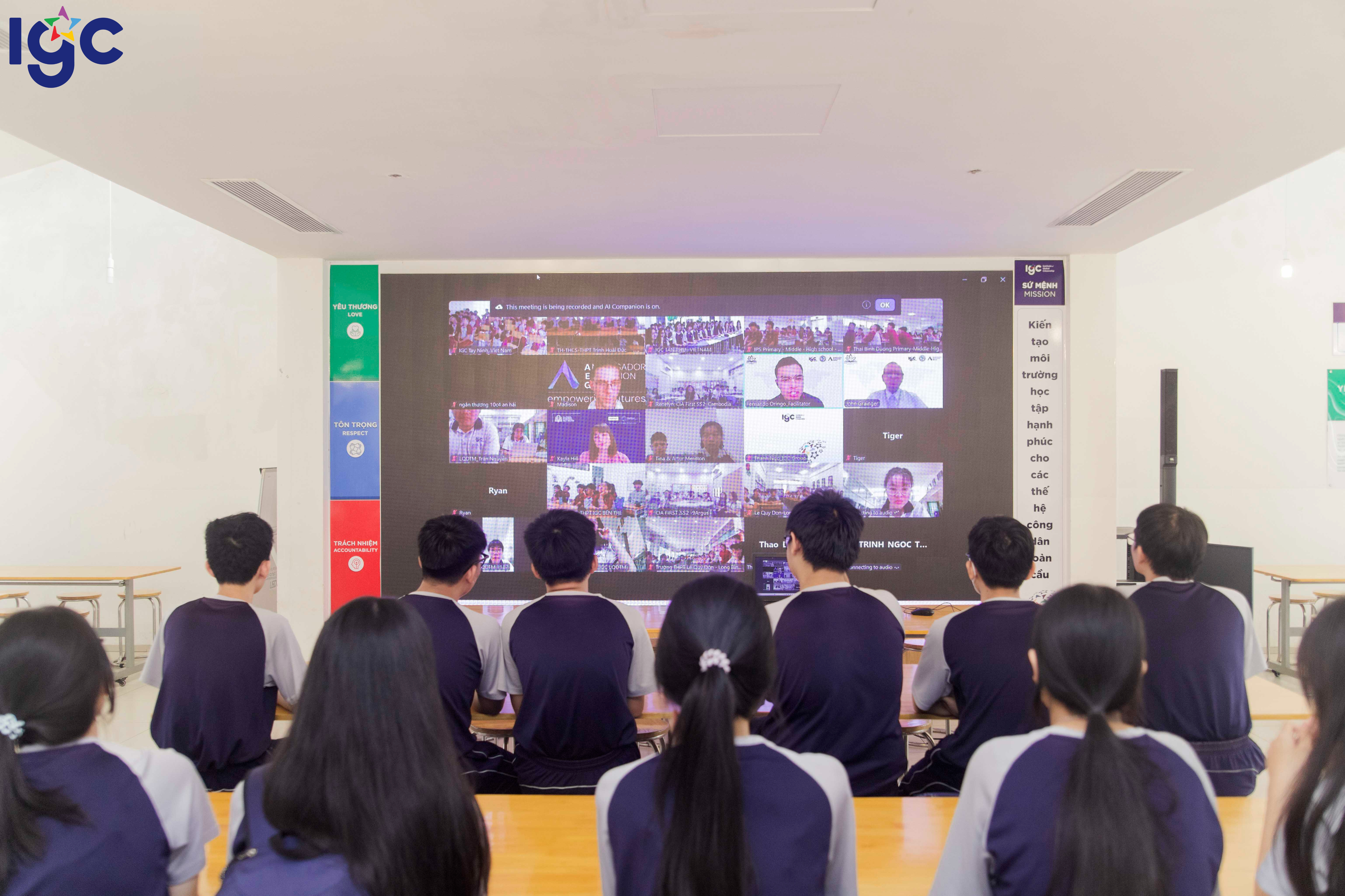 Học sinh IGC “giải mã” tư duy phản biện cùng Rosedale Global High School (Canada)