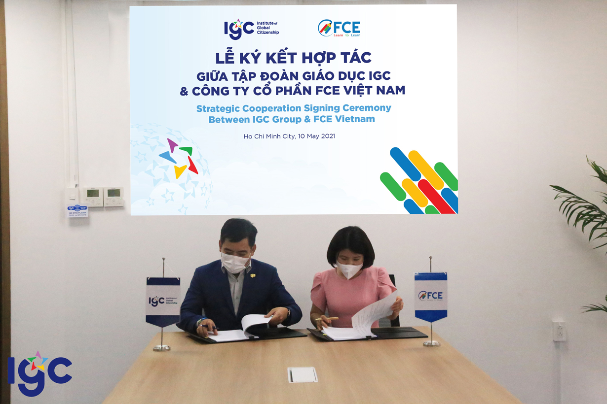 IGC Group ký kết hợp tác cùng FCE Việt Nam triển khai chương trình Lãnh đạo bản thân - Leader in Me