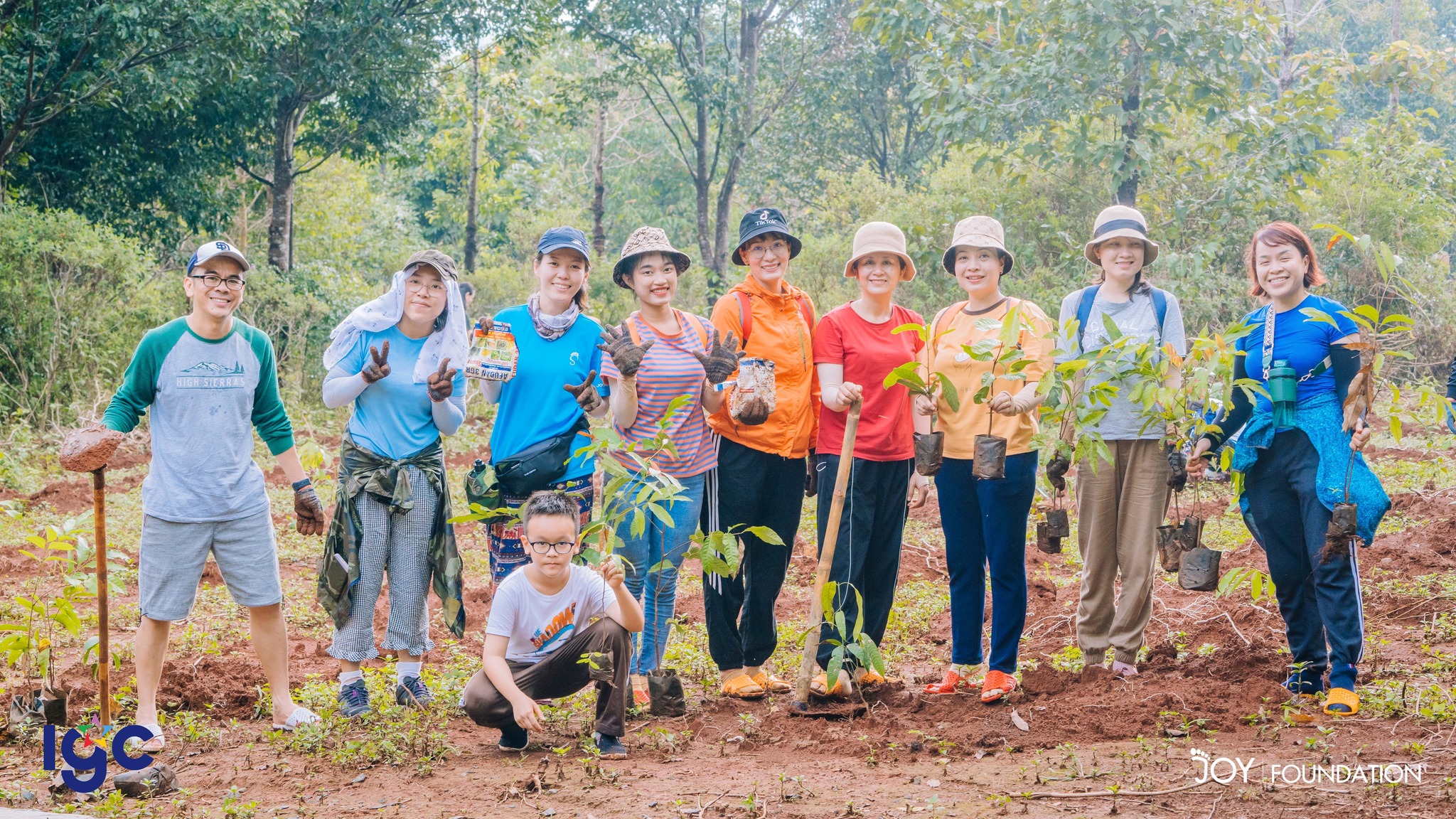 Cộng đồng IGC tham gia chuyến trồng rừng tại Vườn Quốc Gia Bù Gia Mập